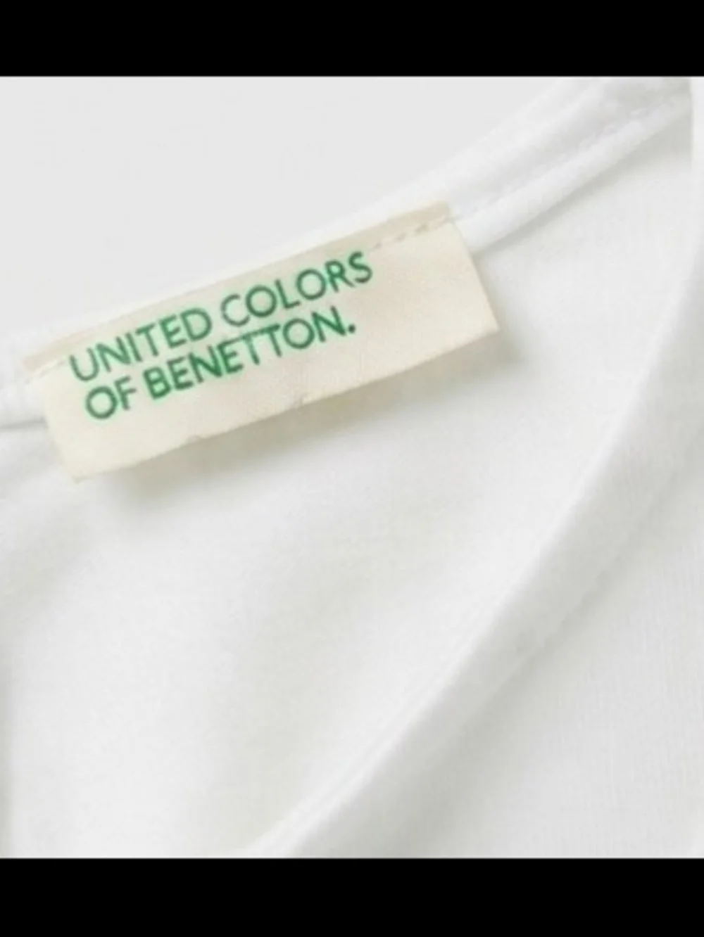 United Colors Of Benetton White Eyelet Ruffle Tank Top & Tiered Skirt Set